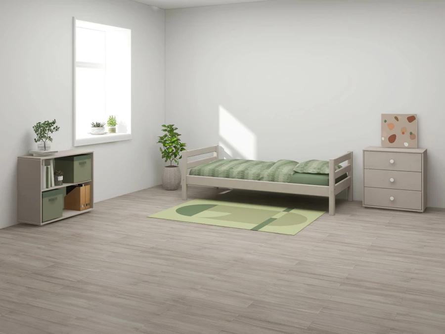 Flexa Classic eenpersoonsbed 90x200 greywash - Afbeelding 5