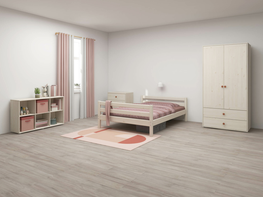 Flexa Classic twijfelaar 140x200 whitewash - Afbeelding 5