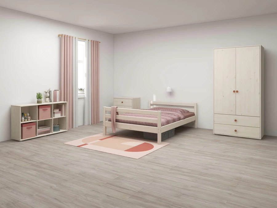 Flexa Classic twijfelaar 140x200 whitewash - Afbeelding 5