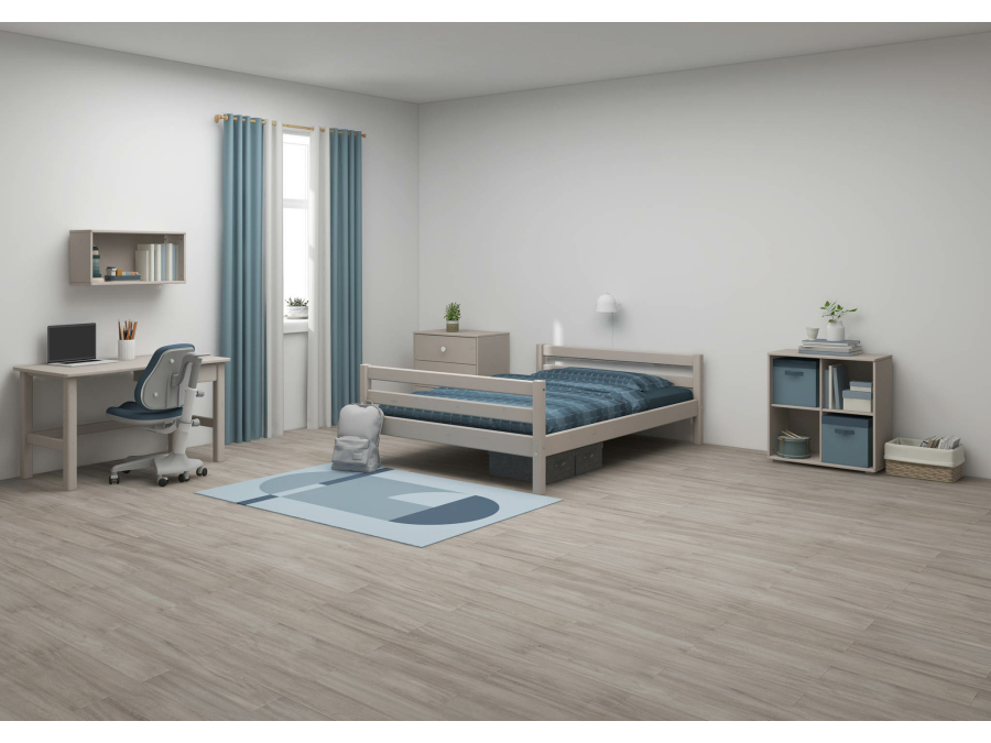 Flexa Classic twijfelaar 140x200 greywash - Afbeelding 5