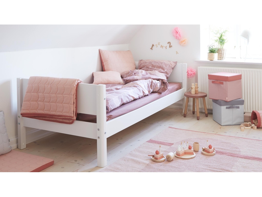 Flexa White Eenpersoonsbed - wit - Afbeelding 6