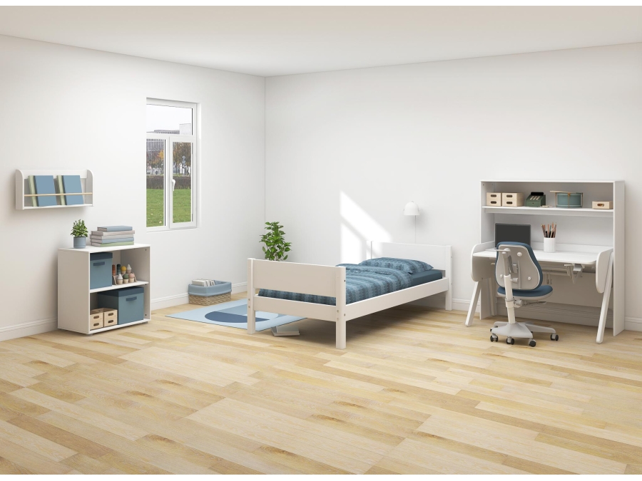 Flexa White Eenpersoonsbed - wit - Afbeelding 7