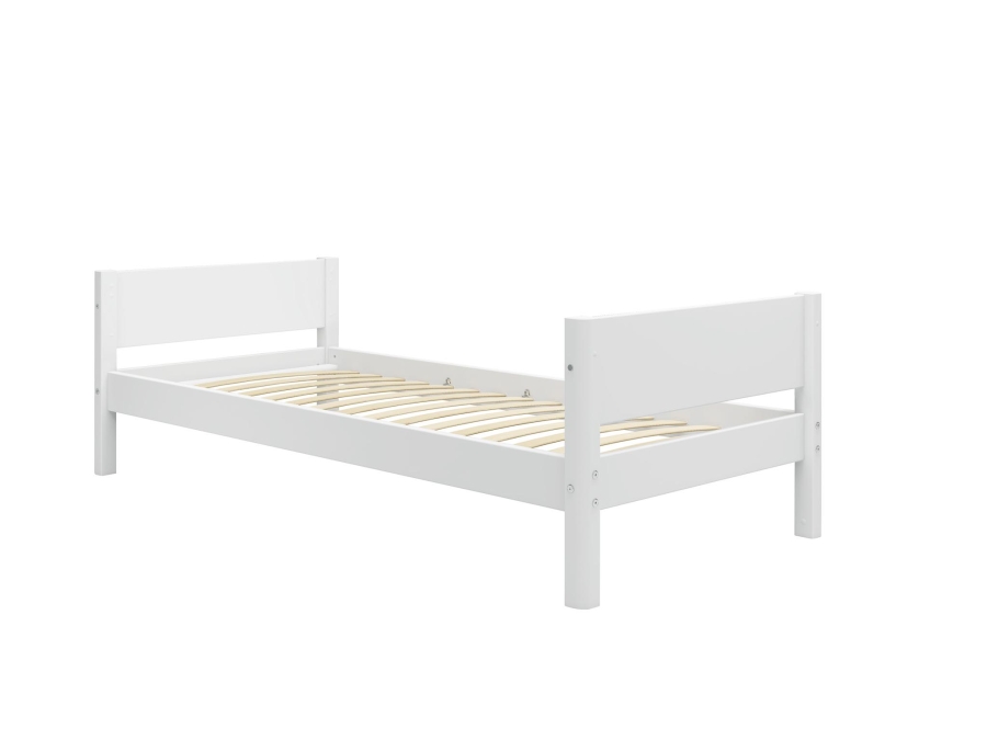 Flexa White Eenpersoonsbed - wit - Afbeelding 3