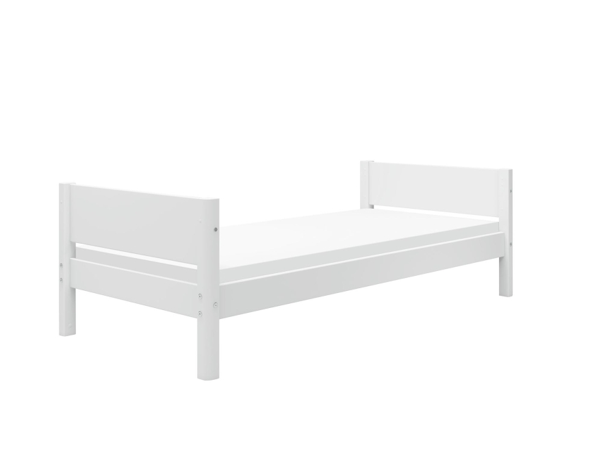 Flexa White Eenpersoonsbed - wit - Afbeelding 4