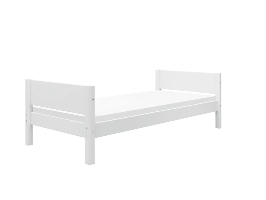 Flexa White Eenpersoonsbed - wit - Afbeelding 4