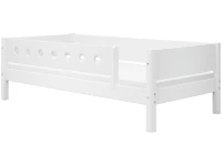 Flexa White Bedbank met uitvalbeveiliging - wit