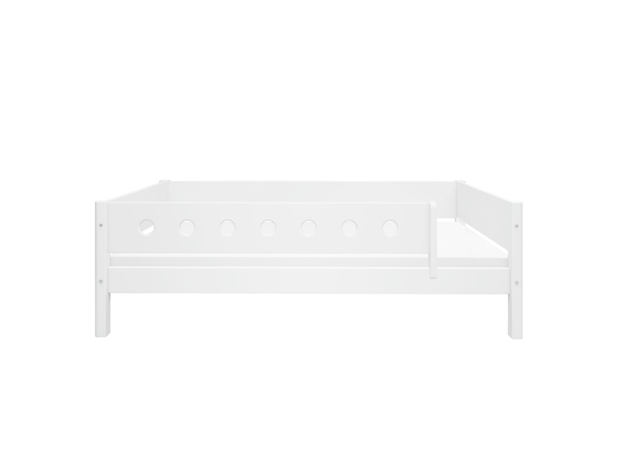 Flexa White Bedbank met uitvalbeveiliging - wit - Afbeelding 3