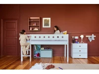 Flexa White Halfhoogslaper m. rechte ladder - wit - Afbeelding 5