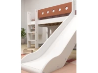 Flexa White Halfhoogslaper m. rechte ladder en glijbaan - blush - Afbeelding 5