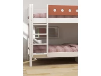 Flexa White Stapelbed met rechte ladder - blush - Afbeelding 6