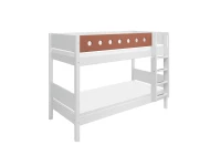 Flexa White Stapelbed met rechte ladder - blush - Afbeelding 4