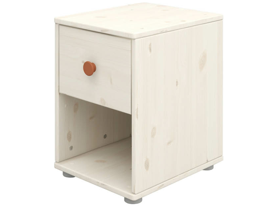 Flexa Classic nachtkastje whitewash / blush