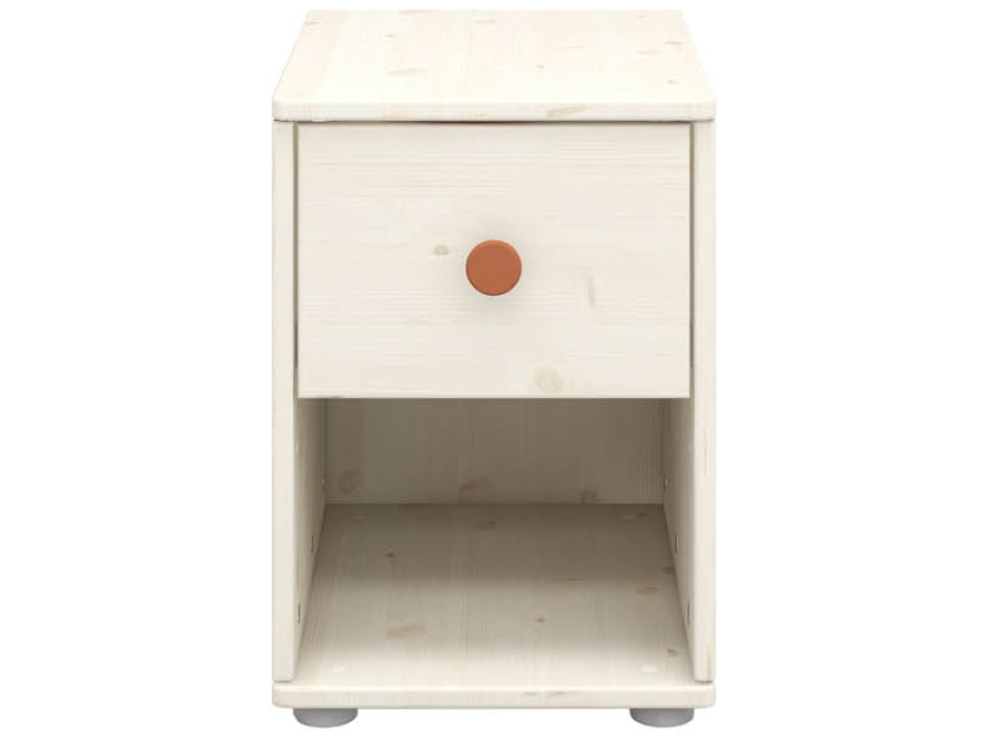 Flexa Classic nachtkastje whitewash / blush - Afbeelding 2