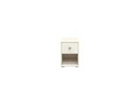 Flexa Classic nachtkastje whitewash / natural green - Afbeelding 2