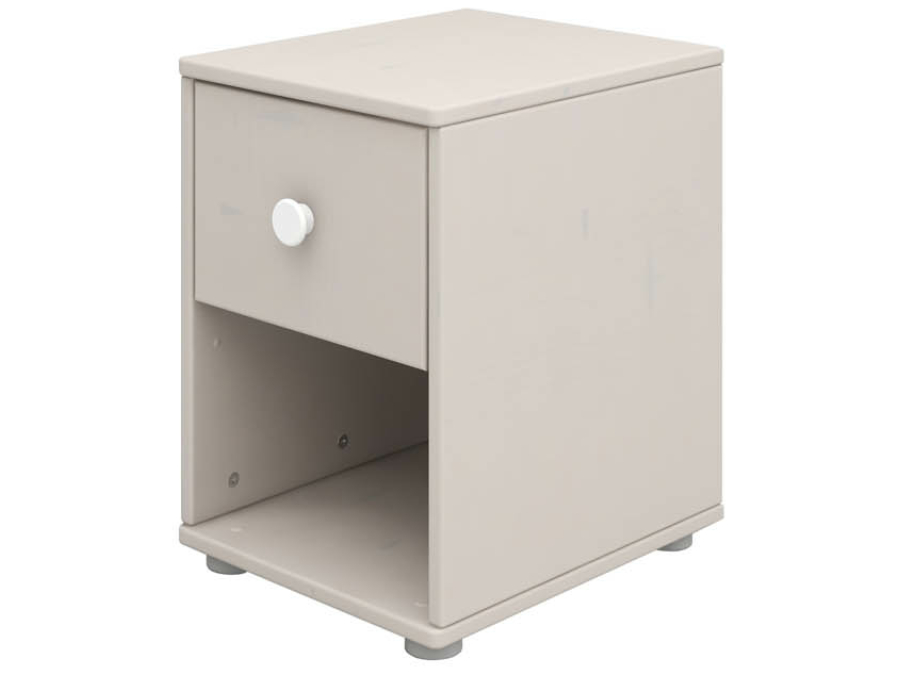 Flexa Classic nachtkastje greywash / wit