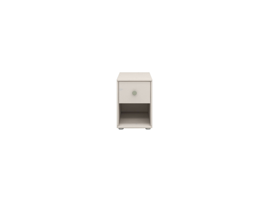 Flexa Classic nachtkastje greywash / natural green - Afbeelding 2