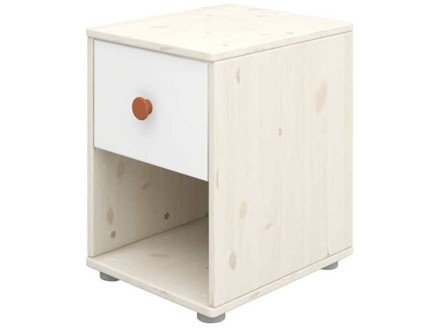 Flexa Classic nachtkastje whitewash / wit / blush