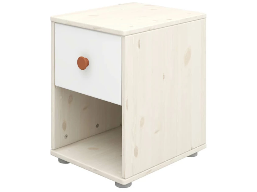 Flexa Classic nachtkastje whitewash / wit / blush