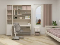 Flexa Classic nachtkastje whitewash / wit / blush - Afbeelding 4
