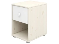 Flexa Classic nachtkastje whitewash / wit / wit