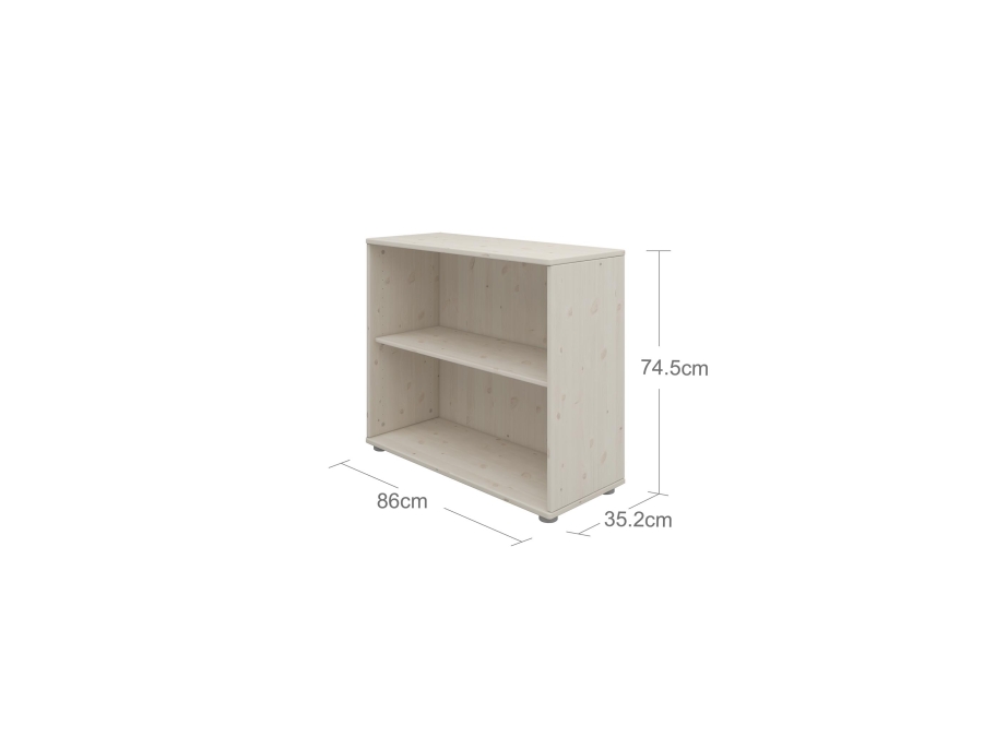 Flexa Classic boekenkast whitewash - Afbeelding 3