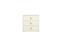 Flexa Classic ladekast met 3 laden whitewash / natural green - Afbeelding 2