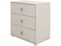 Flexa Classic ladekast met 3 laden greywash / natural green