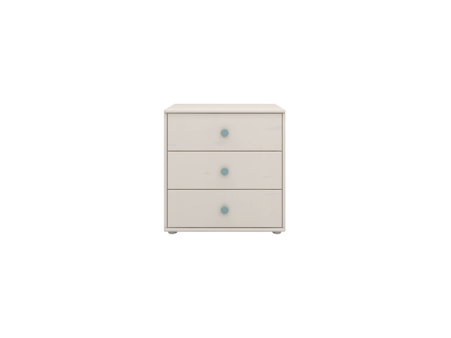 Flexa Classic ladekast met 3 laden greywash / teal - Afbeelding 2
