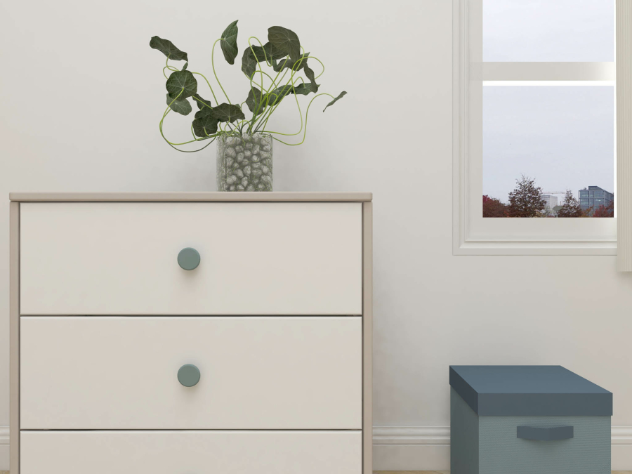 Flexa Classic ladekast met 3 laden greywash / wit / teal - Afbeelding 5