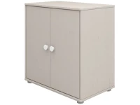 Flexa Classic kast met deuren greywash / wit