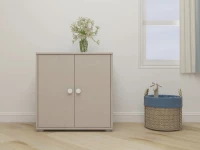 Flexa Classic kast met deuren greywash / wit - Afbeelding 5