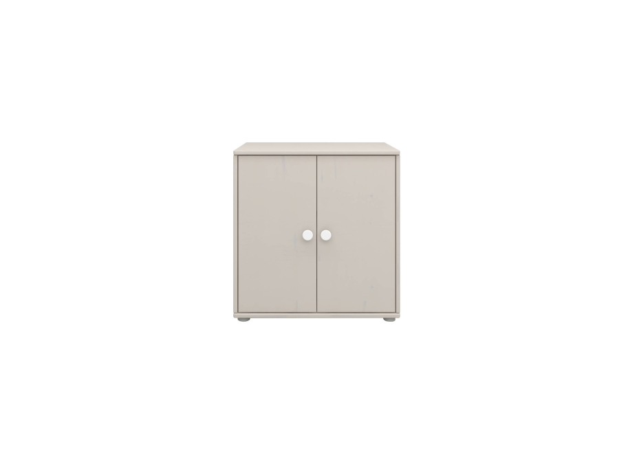 Flexa Classic kast met deuren greywash / wit - Afbeelding 2
