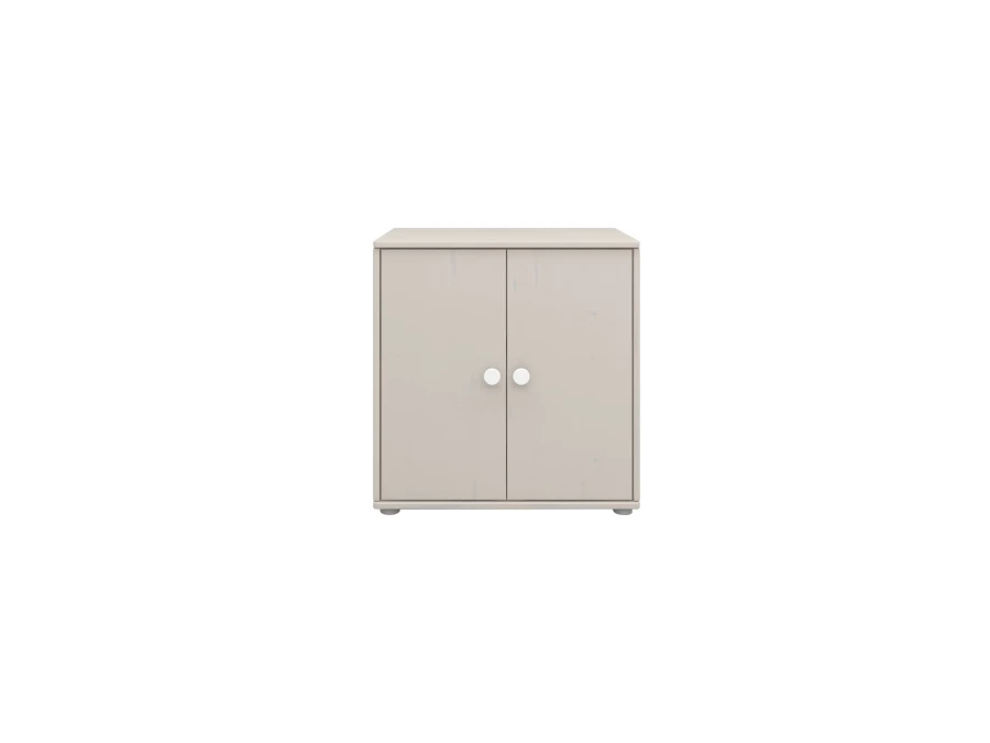 Flexa Classic kast met deuren greywash / wit - Afbeelding 2