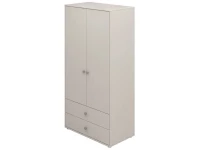 Flexa Classic 2-deurs kledingkast greywash / natural green
