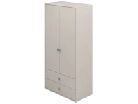 Flexa Classic 2-deurs kledingkast greywash / teal