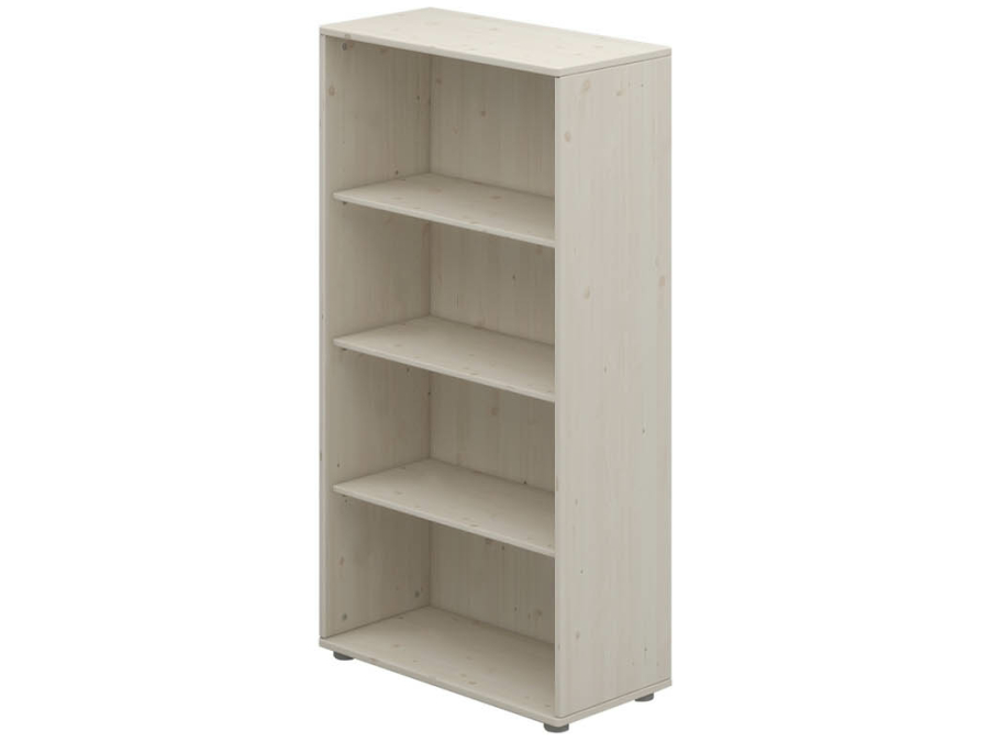Flexa Classic boekenkast met 3 planken whitewash