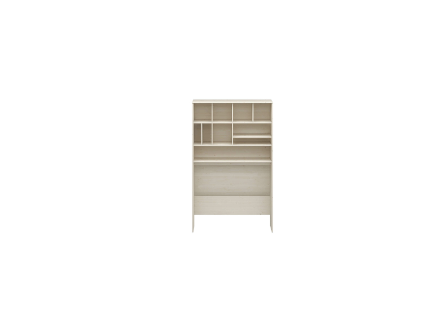 Flexa Classic boekenkast voor bureau whitewash - Afbeelding 2