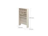 Flexa Classic boekenkast voor bureau whitewash - Afbeelding 3