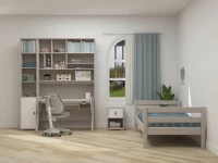 Flexa Classic boekenkast voor bureau greywash - Afbeelding 5