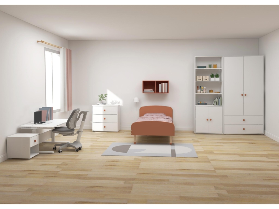 Flexa Roomie nachtkastje wit / blush - Afbeelding 4