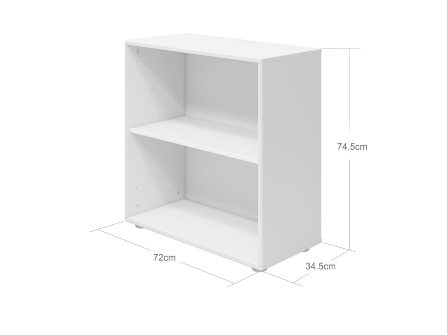 Flexa Roomie boekenkast 35D wit - Afbeelding 3