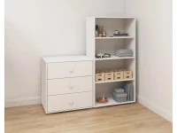 Flexa Roomie ladekast wit / wit - Afbeelding 4