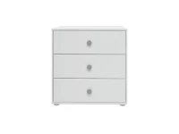 Flexa Roomie ladekast wit / natural green - Afbeelding 2
