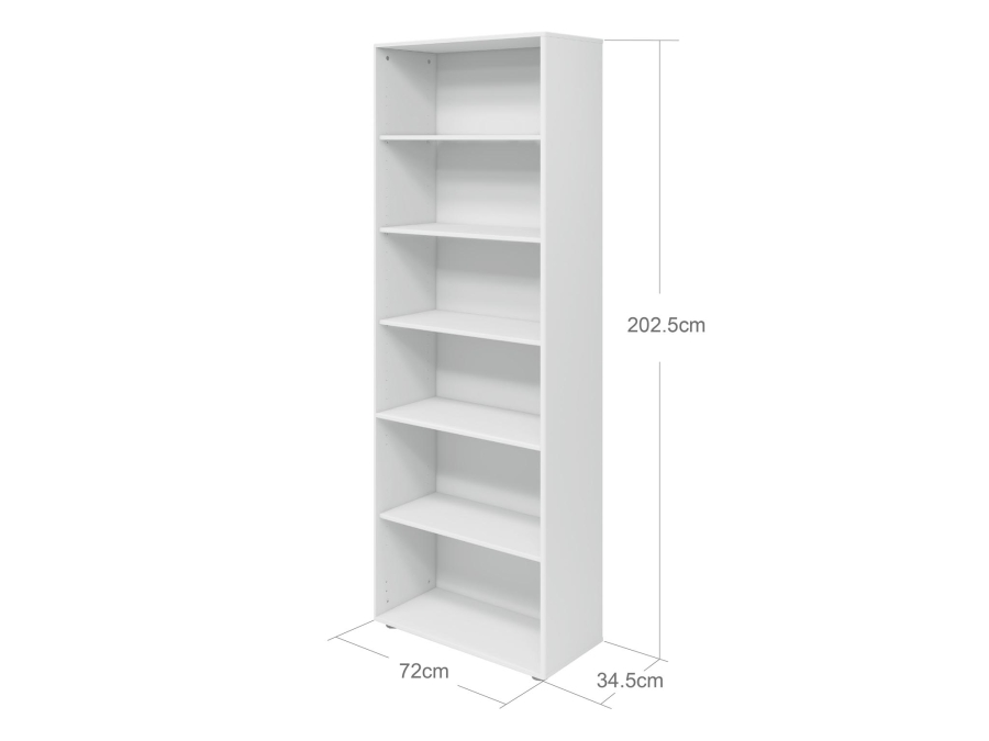 Flexa Roomie boekenkast 6-vakken - Afbeelding 3