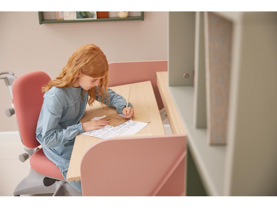 Flexa Verto bureaustoel misty rose - Afbeelding 8