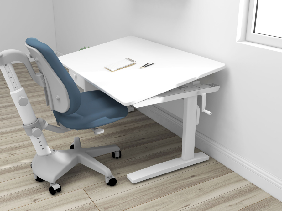 Flexa Verto bureaustoel frosty blue - Afbeelding 9