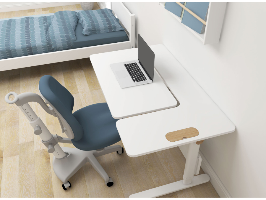 Flexa Verto bureaustoel frosty blue - Afbeelding 8