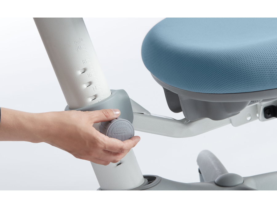 Flexa Verto bureaustoel frosty blue - Afbeelding 6