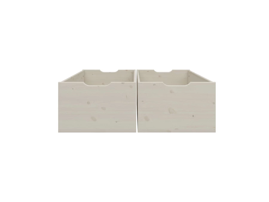 Flexa Classic hoge opberglades whitewash - Afbeelding 2