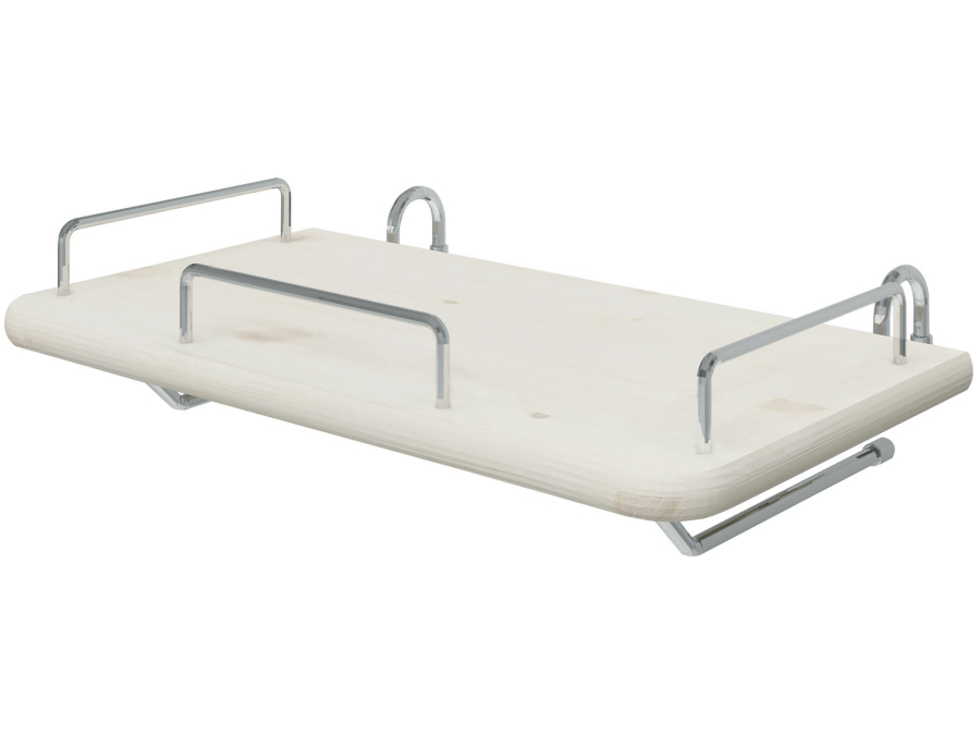 Flexa Classic bedtafel whitewash